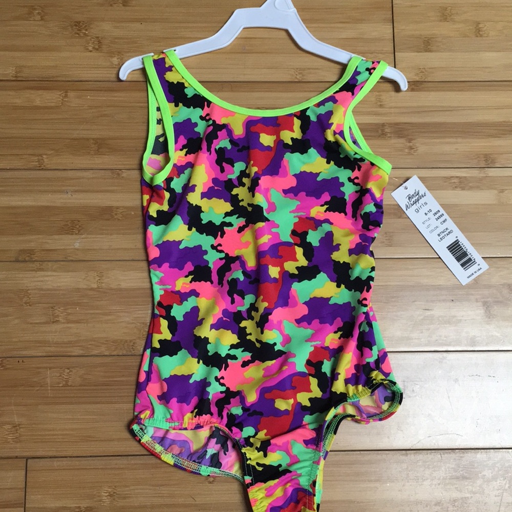 Girls Camo Leotard